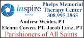 Inspire Rehabilitation Sponsorship Banner